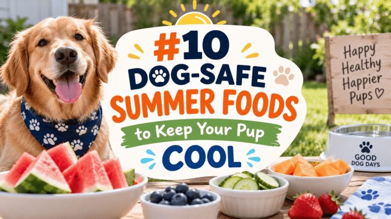10 Dog-Safe Summer Foods to Keep Your Pup Cool